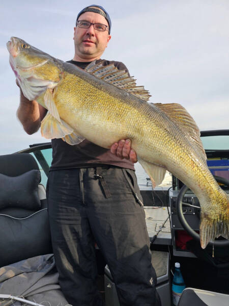 Рыбака шокировали размеры судака на челябинском озере. Фото