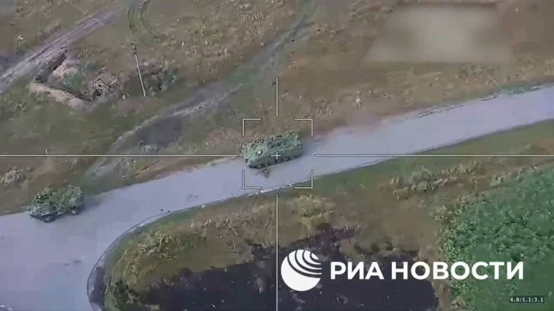 Минобороны показало кадры уничтожения полевого боекомплекта ВСУ под Курском